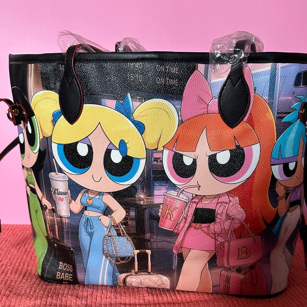 Klassy Custom Graphic Tote Bag: Boss Babe Black Tote.